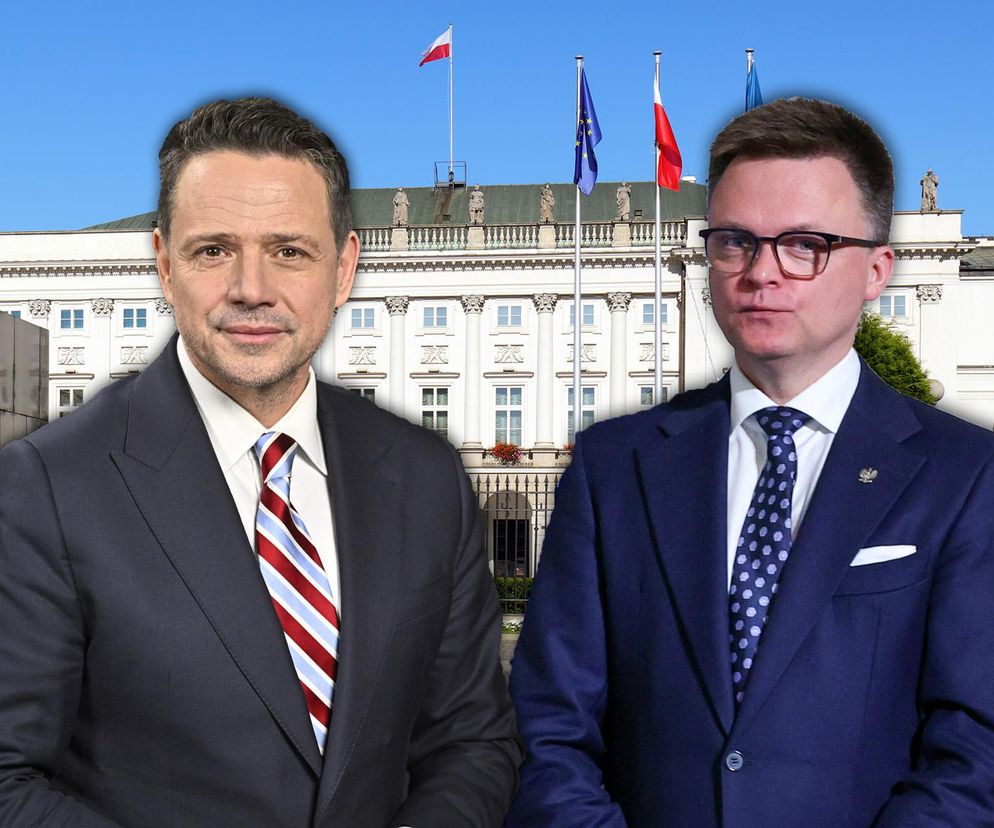 Trzaskowski, Hołownia, Pałac prezydencki