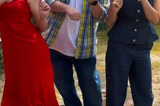 M jak miłość nowy sezon. Dorota (Iwona Rejzner),  Jagoda (Katarzyna Kołeczek), Tadeusz (Bartłomiej Nowosielski) na planie