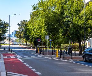 Ulica Okrzei w Warszawie przed przebudową