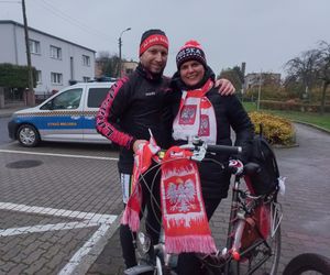 Z Leszna wystartował rajd rowerowy Biało-Czerwono Zakręceni