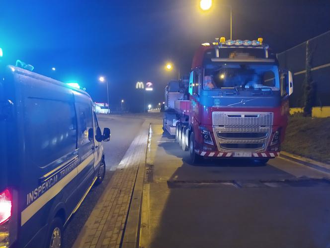 Transport palownicy zatrzymany przez ITD