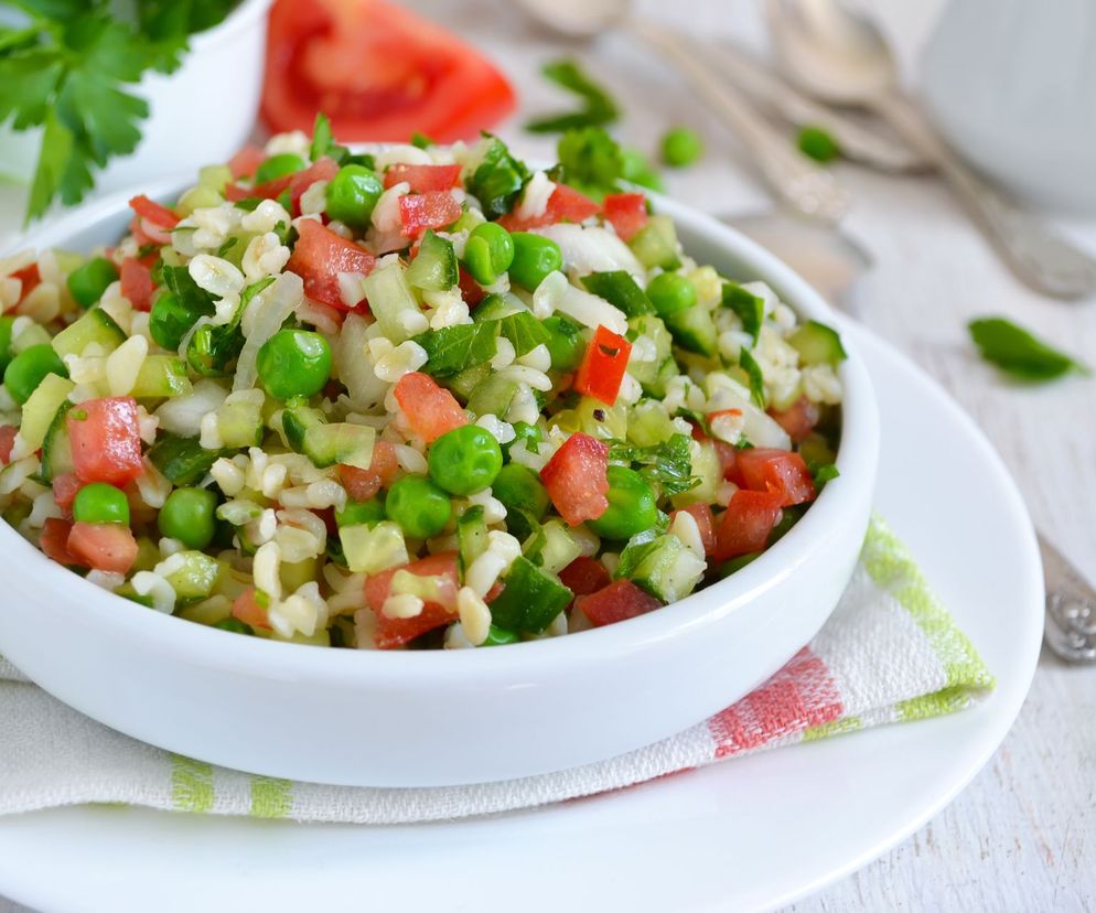 Sałatka z kasza bulgur