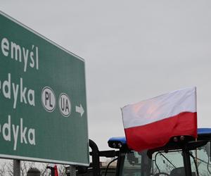 Protest rolników w Medyce