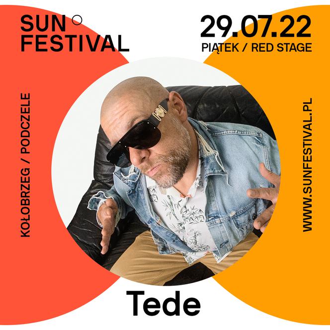 TEDE na Sun Festival 2022! Wystąpi 29 lipca - scena Red Stage