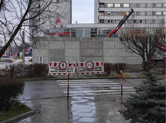 Szpecące betonowe ekrany akustyczne w Krakowie. Będą… obsadzone drzewami? ZIM komentuje
