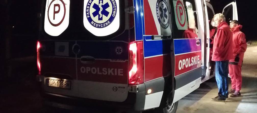 Turawa: Nocna akcja WOPR! Ewakuowali mężczyznę