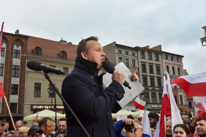 Karol Nawrocki przyjechał do Torunia. Fotorelacja ze spotkania