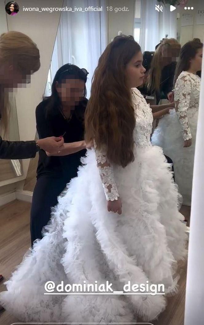 Komunia córki Iwony Węgrowskiej