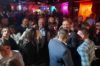 Wieczór wyborczy w Łodzi