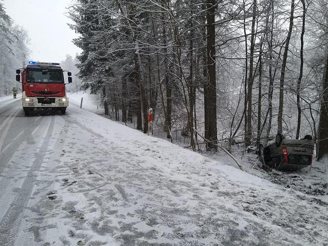 Wypadek na DK 51 między między Ługwałdem i Spręcowem