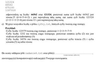 Matura 2012 - informatyka, poziom podstawowy