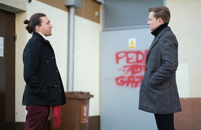 Na Wspólnej odc. 3216. Igor (Jakub Wesołowski), Mario (Bartłomiej Gola)