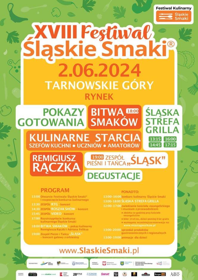 Festiwal Śląskie Smaki 2 czerwca zawitał do Tarnowskich Gór