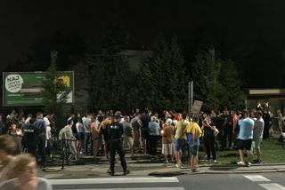 Protest przed domem Jarosława Kaczyńskiego, 22 lipca