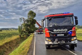 Dolnośląskie. Burze wyrządziły wiele szkód w regionie. Tak wyglądają okolice Jawora [ZDJĘCIA].