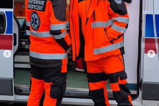 Na sygnale na planie. Kuba (Wojciech Zygmunt), Nowy (Kamil Wodka)