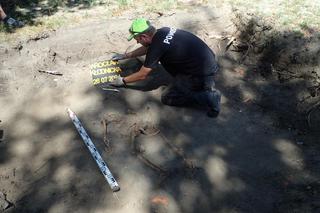 Ludzkie szczątki na terenie przedszkola