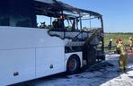   Pożar autokaru ze szkolną wycieczką pod Ostródą. Dzieci jechały z Iławy do Olsztyna
