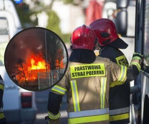 Pożar pociągu przed Poznaniem Głównym. Spore zagrożenie dla kibiców z Warszawy