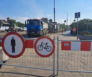 Remont mostu Grunwaldzkiego w Krakowie
