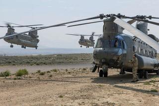 Brytyjski śmigłowiec CH-47 Chinook