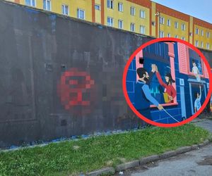 Mural wdzięczności polsko-ukraińskiej w Lublinie został zniszczony. Policjanci namierzyli sprawców 