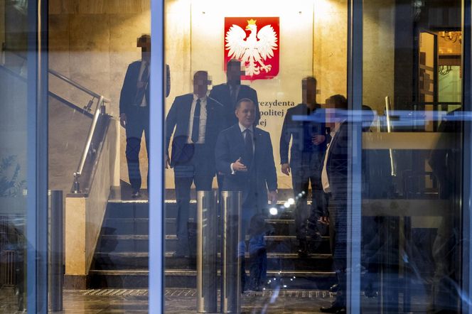 Karol Nawrocki po udzieleniu wywiadu