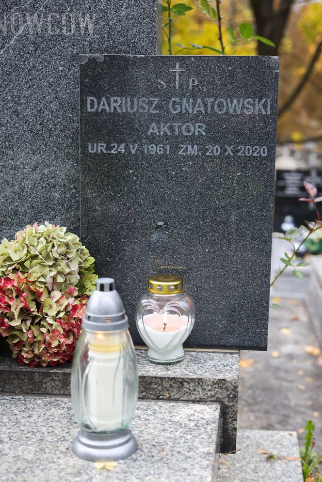 Tak wygląda grób Dariusza Gnatowskiego "Boczka"