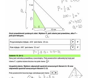 Egzamin ósmoklasisty 2024: matematyka. Zadania, arkusze CKE i odpowiedzi z matematyki 15.05.2024