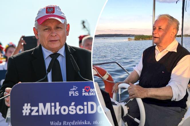 Tak Jarosław Kaczyński spędza wakacje