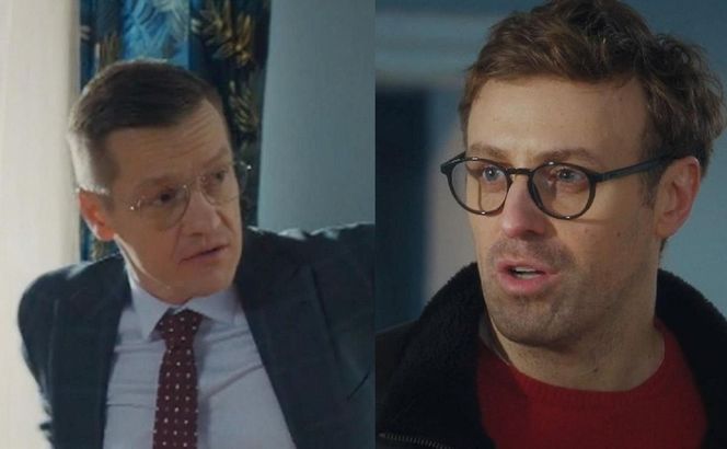 M jak miłość. Piotrek (Marcin Mroczek), Hoffman (Mateusz Rusin)