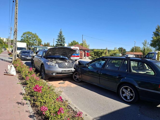 Wypadek na Kościelnej w Starachowicach