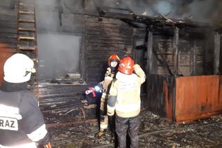 Tragiczny pożar w Błotnicy powiat konecki. Dwa zwęglone ciała