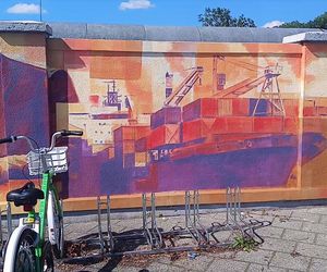 Nowy mural na Pogodnie