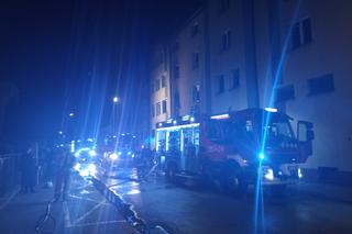 Pożar bloku przy ul. Przemysłowej w Tarnowie 31.05.2023r.