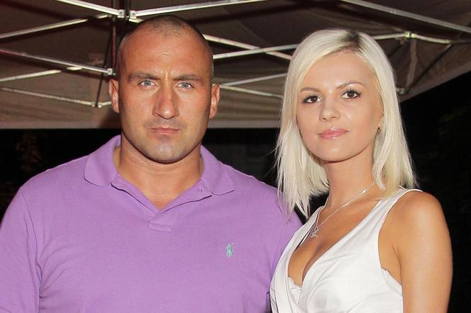 Marcin Najman z żoną Julitą