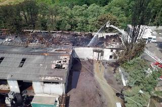 Ogromny pożar toksycznych odpadów w Zielonej Górze