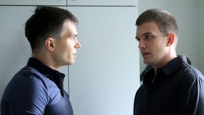 M jak miłość odc. 1887. Tomek Kubicki (Chris Cugowski),Mateusz (Rafał Kowalski)