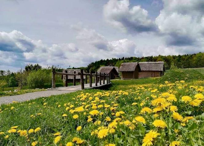 Huta Szklana. Osada Średniowieczna