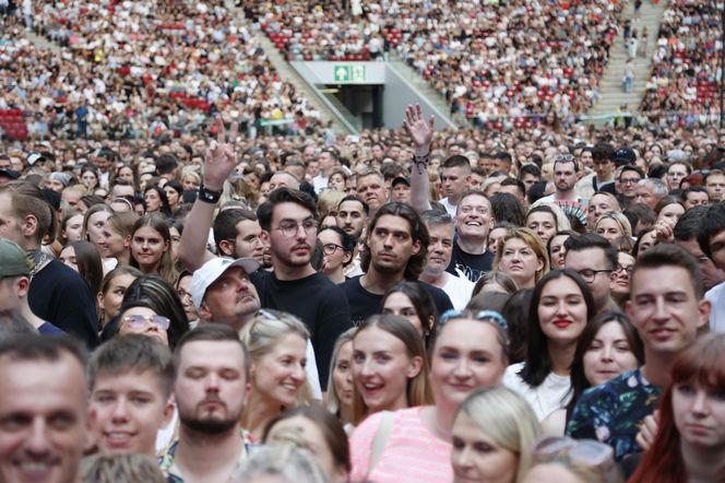 Koncert Jennifer Lopez w Warszawie (25.07.2025) - część druga. Organizatorem koncertu jest Prestige MJM