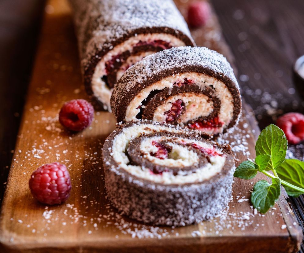 rolada kokosowa bez pieczenia