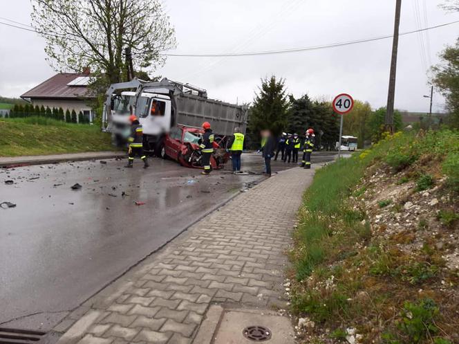 Tragiczny wypadek pod Miechowem