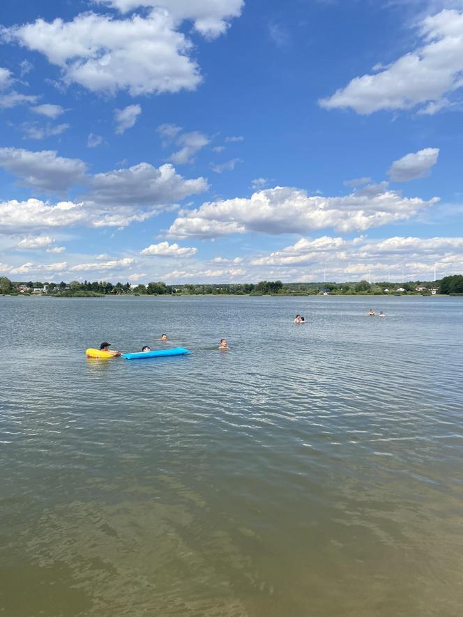 Upał nad Zalewem Kraśnickim