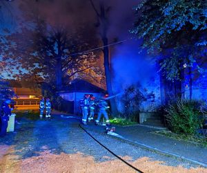 Pożar mieszkania w budynku wielorodzinnym