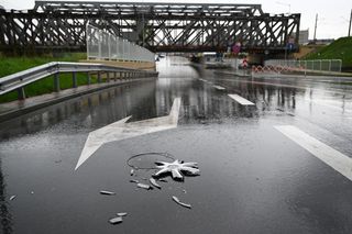 Gwałtowna burza spowodowała podtopienia w Przemyślu