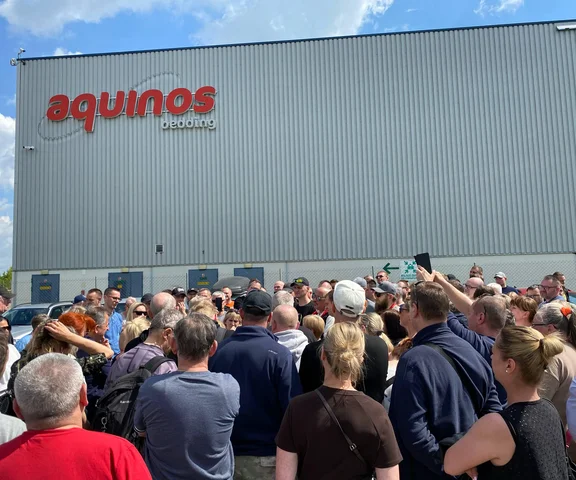 Pracownicy Aquinos Bedding Poland od miesięcy nie otrzymują pensji