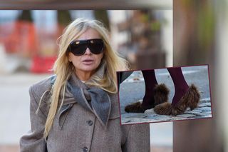 Monika Olejnik w butach-wiewiórkach przechadza się po Warszawie. Ależ ją przyłapali!