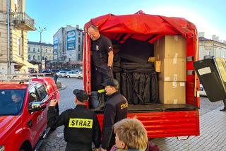 Rzeszów: Pierwsze transporty z pomocą wyruszyły na Ukrainę. Dary dla Lwowa