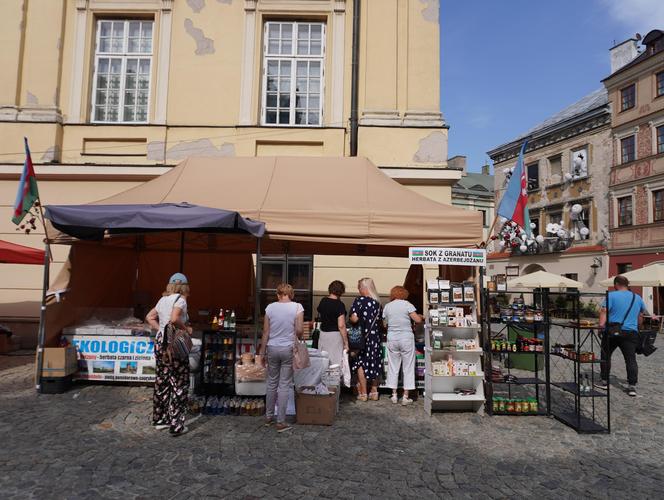 Na Starym Mieście w Lublinie trwa Jarmark Inspiracji w ramach Europejskiego Festiwalu Smaku