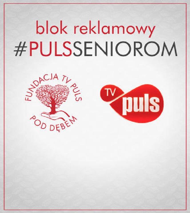 #PulsSeniorom - kiedy oglądać charytatywny blok reklamowy TV Puls?